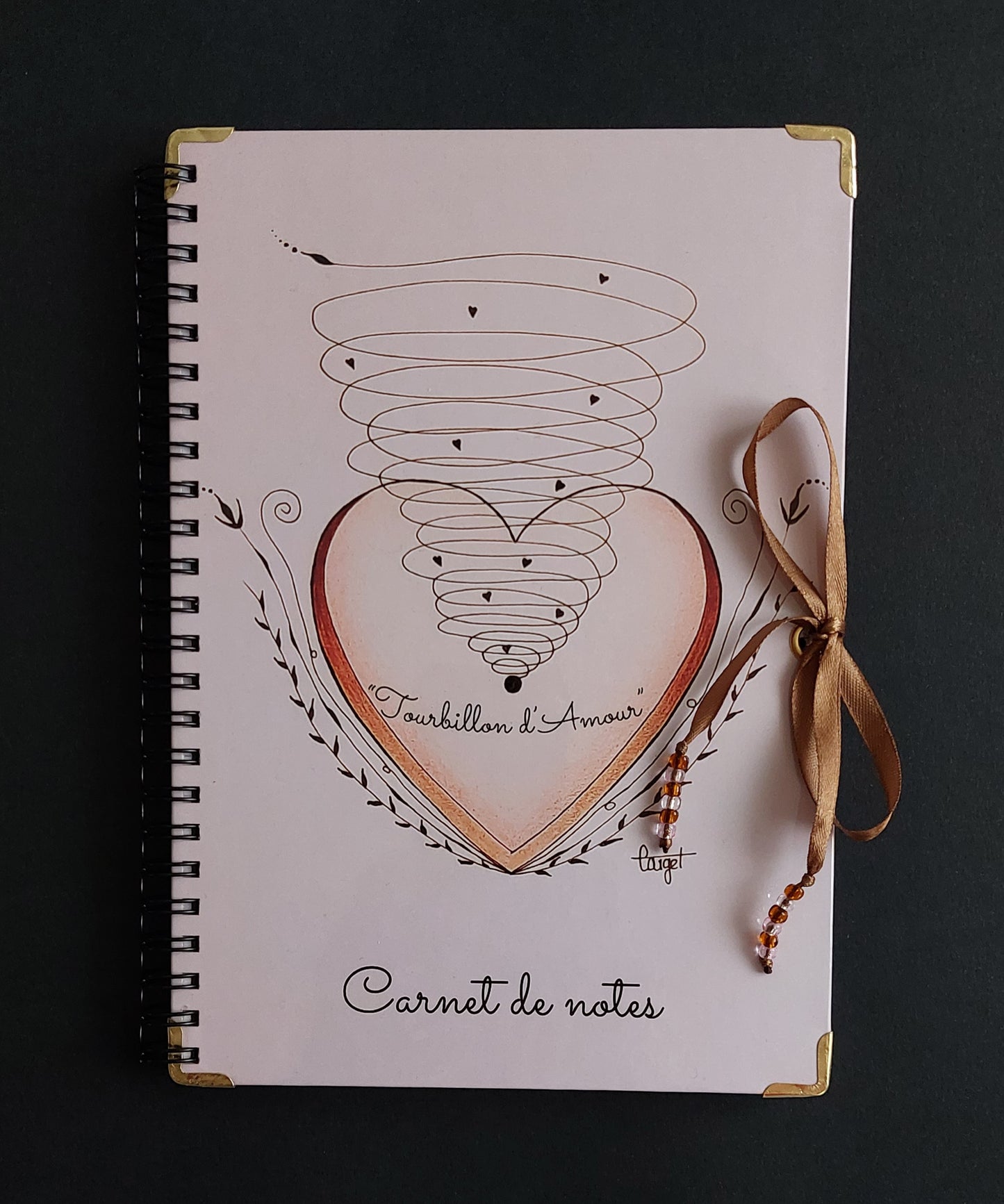 Carnet de notes "Votre âme me parle"