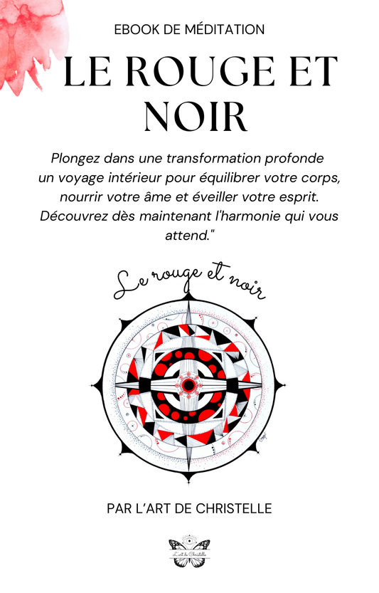 eBook de méditation "Le rouge et noir"