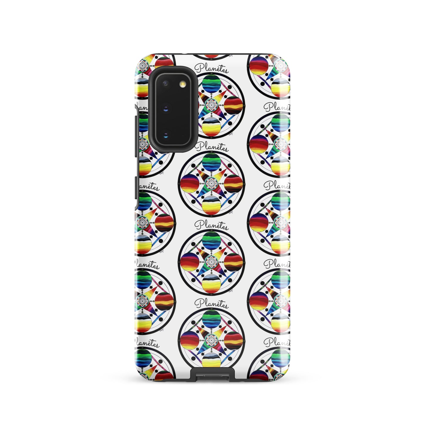 Coque solide pour Samsung® "Planètes"