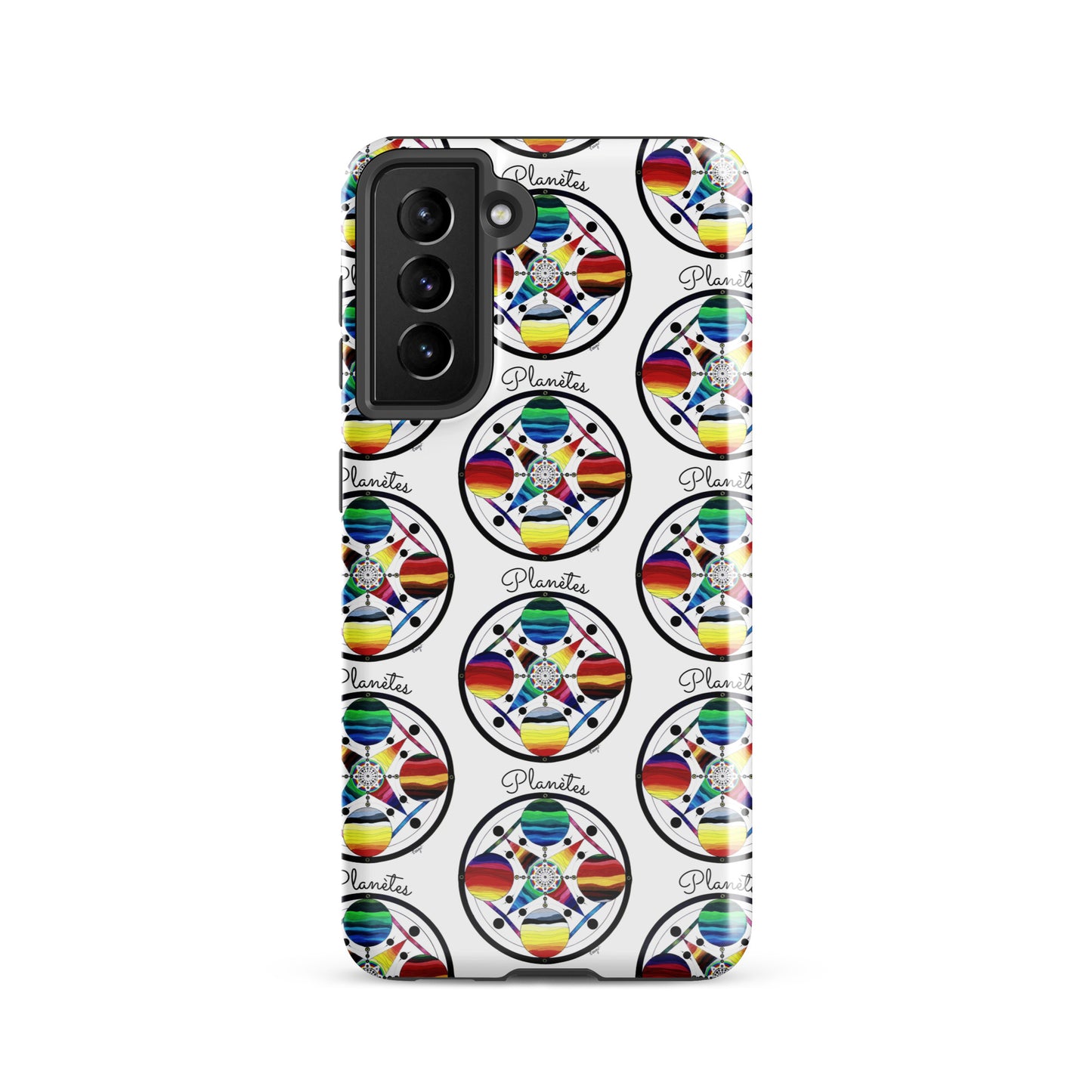 Coque solide pour Samsung® "Planètes"