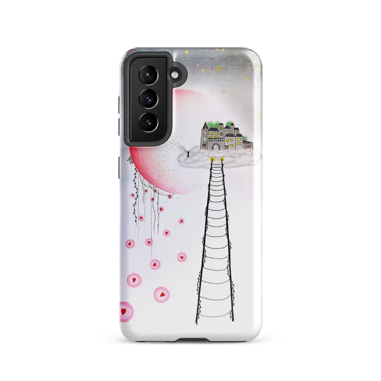 Coque solide pour Samsung® "Soyez le changement que vous voulez voir dans le monde""