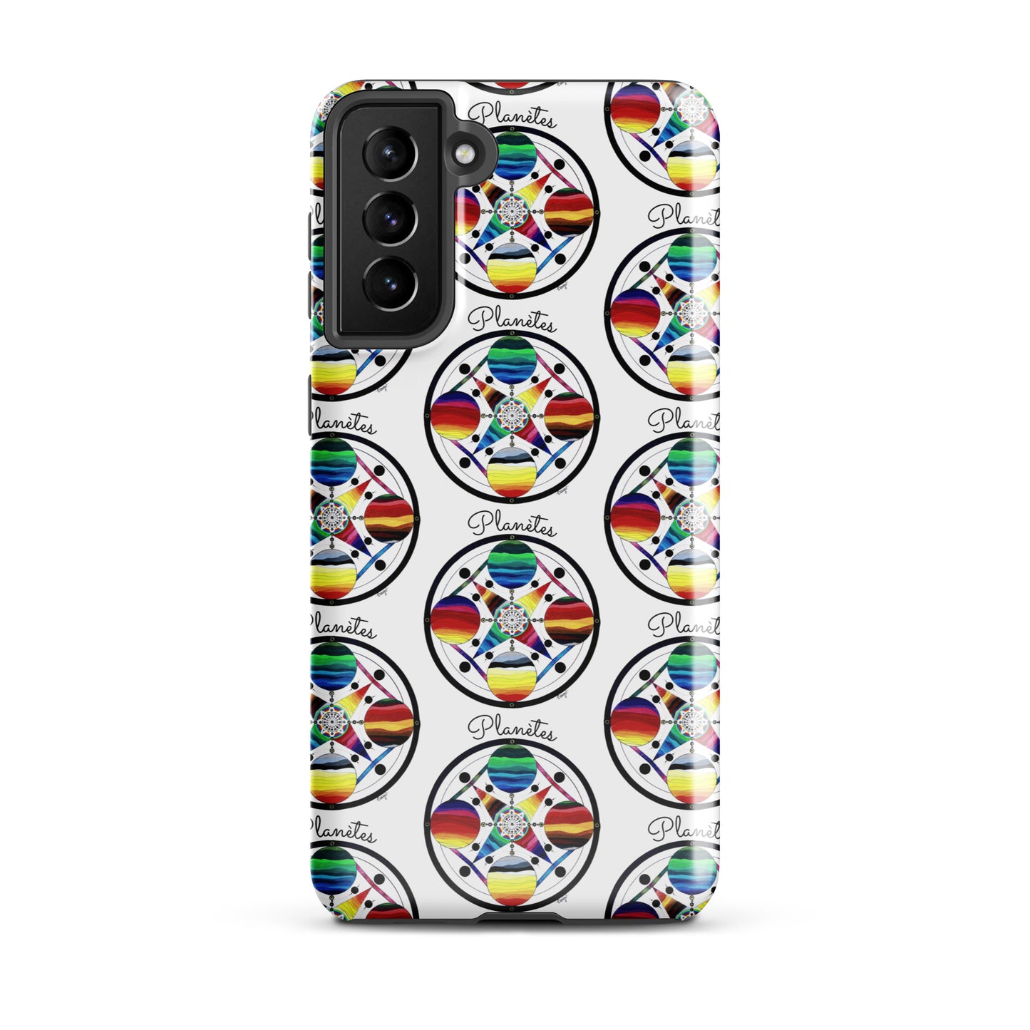 Coque solide pour Samsung® "Planètes"
