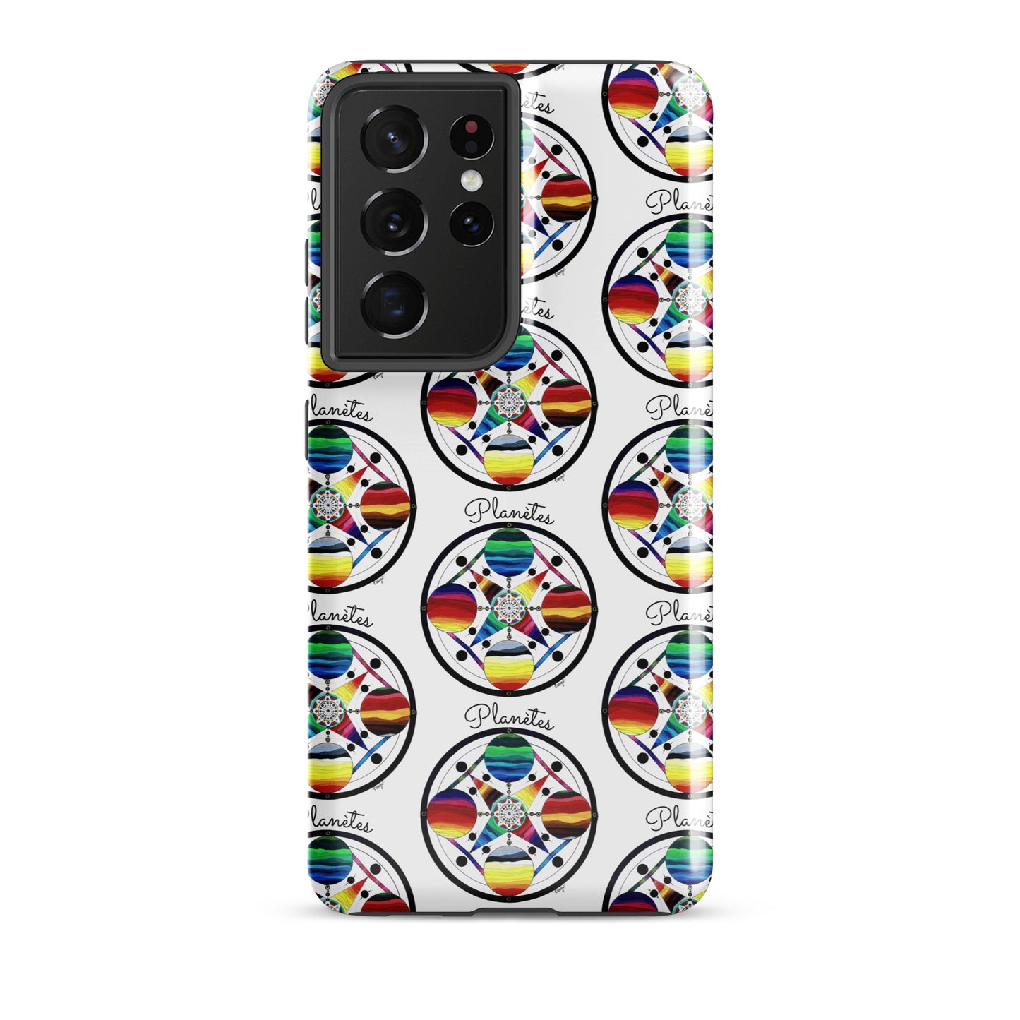 Coque solide pour Samsung® "Planètes"