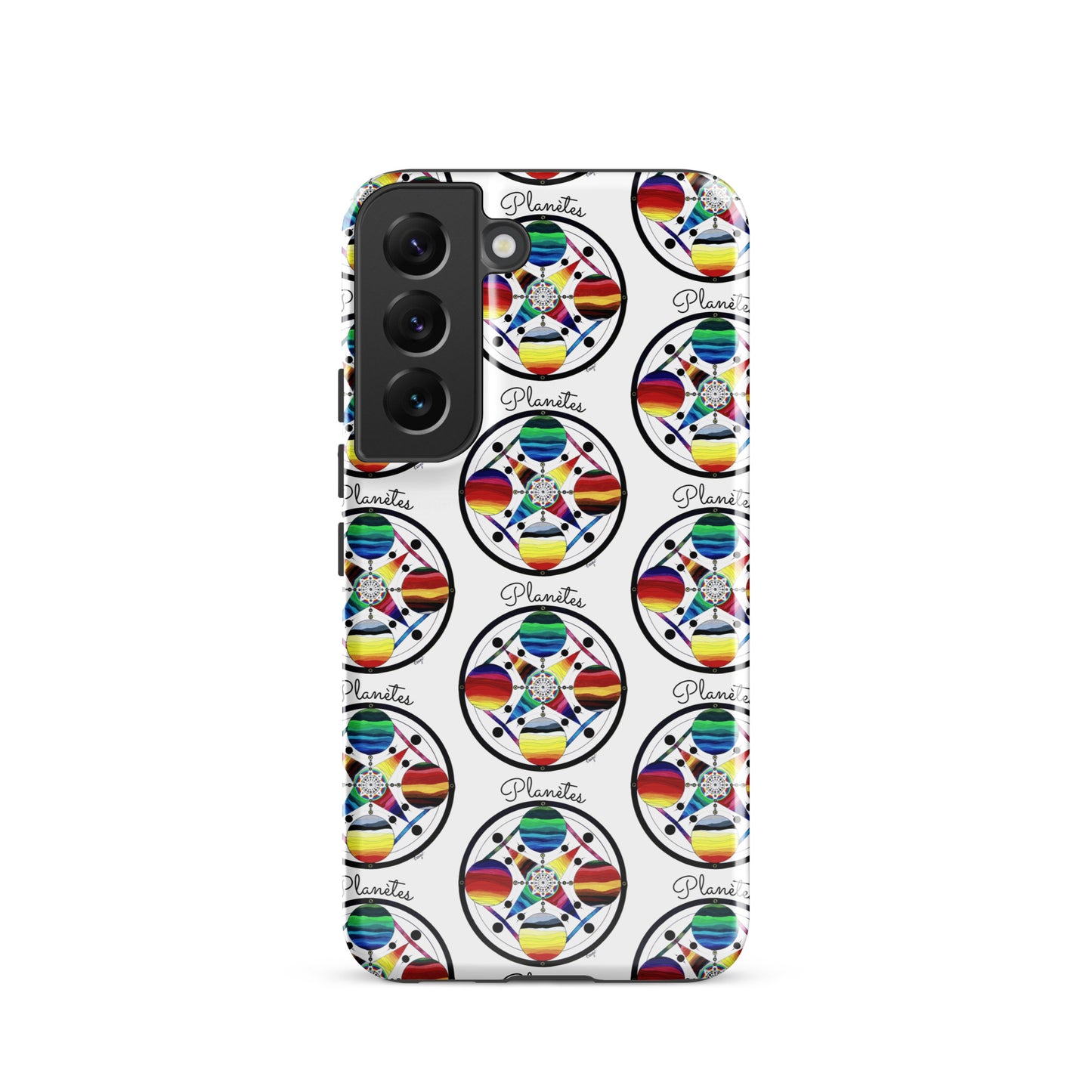 Coque solide pour Samsung® "Planètes"