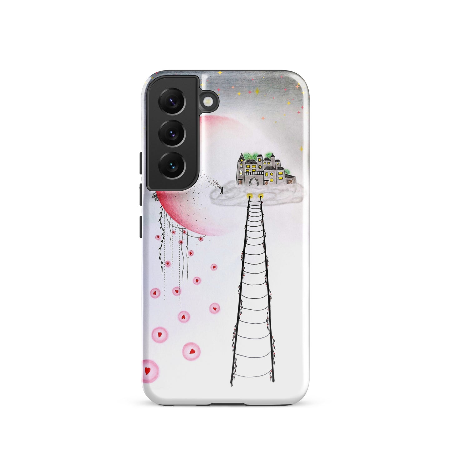 Coque solide pour Samsung® "Soyez le changement que vous voulez voir dans le monde""