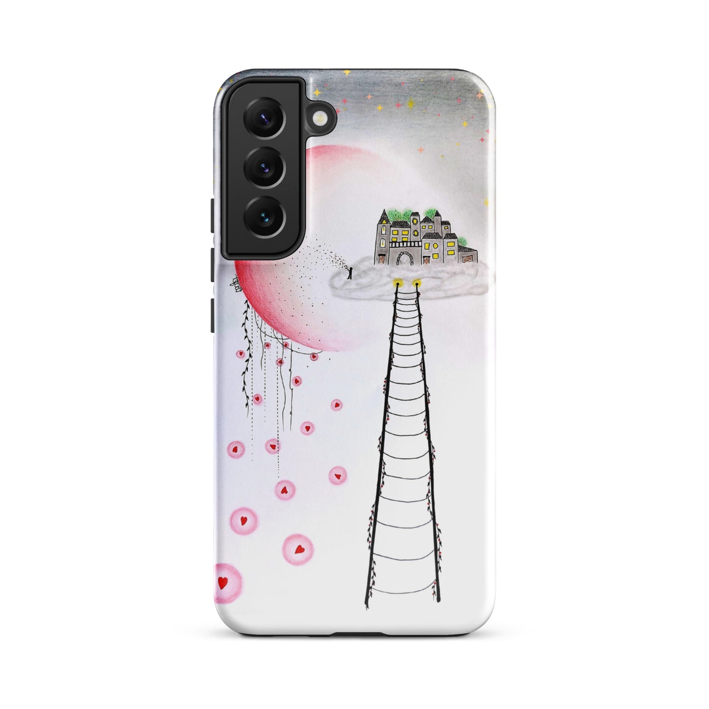 Coque solide pour Samsung® "Soyez le changement que vous voulez voir dans le monde""