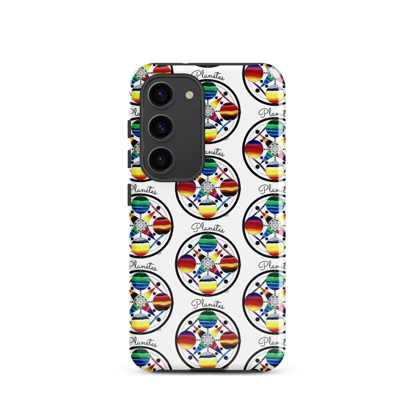 Coque solide pour Samsung® "Planètes"
