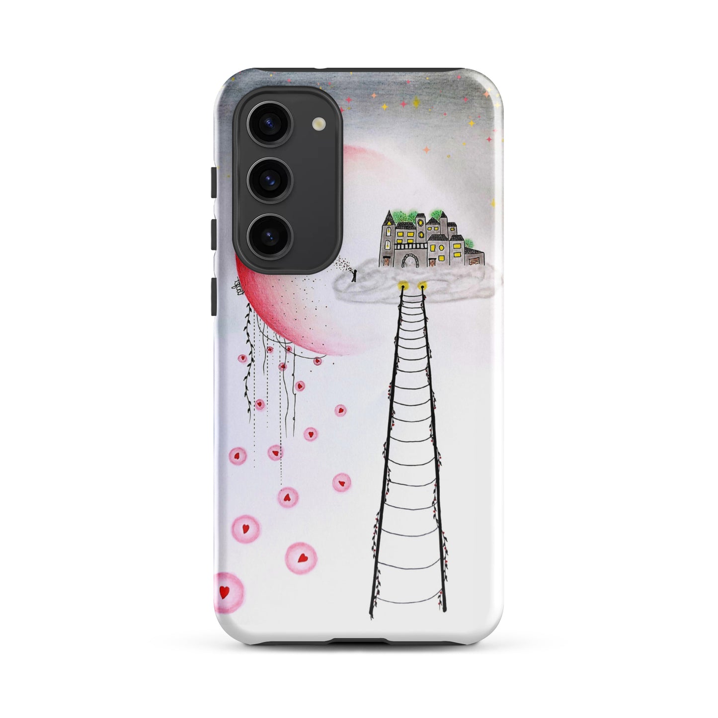 Coque solide pour Samsung® "Soyez le changement que vous voulez voir dans le monde""