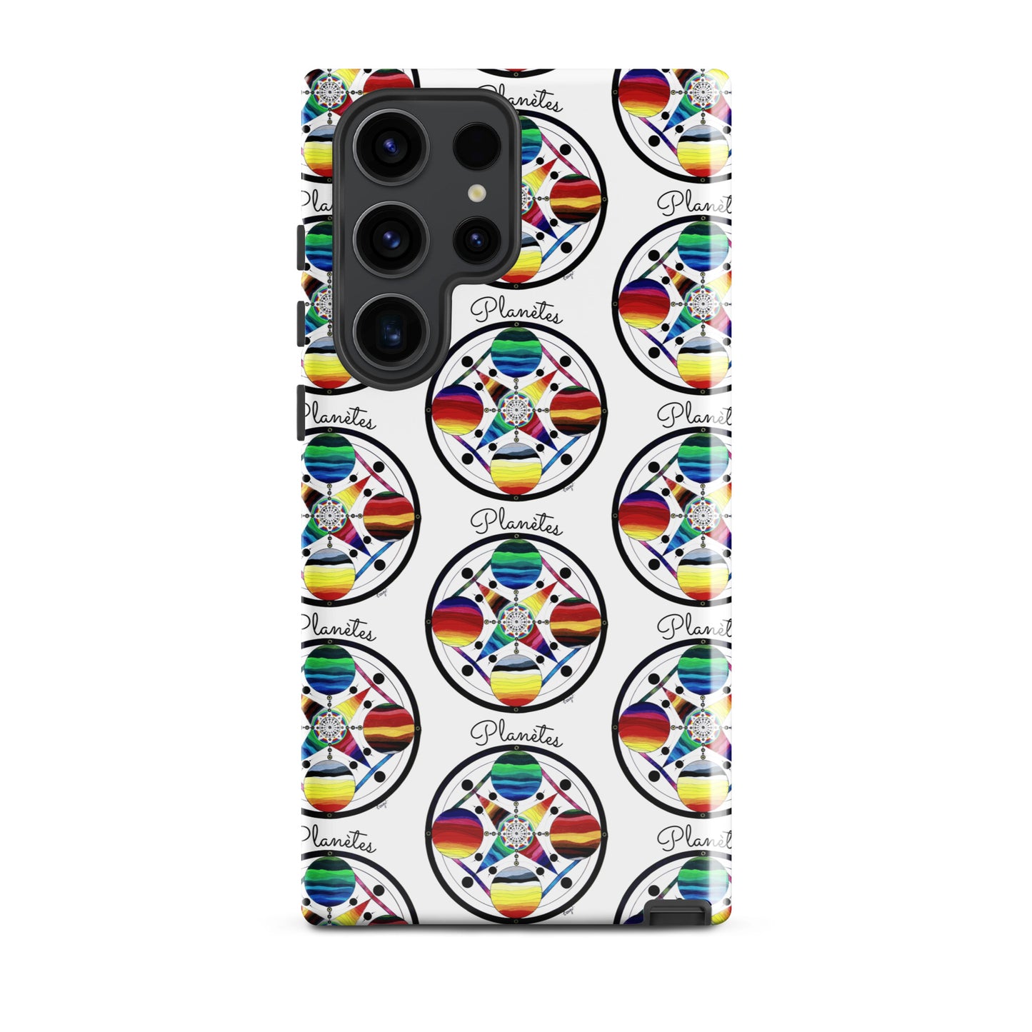 Coque solide pour Samsung® "Planètes"