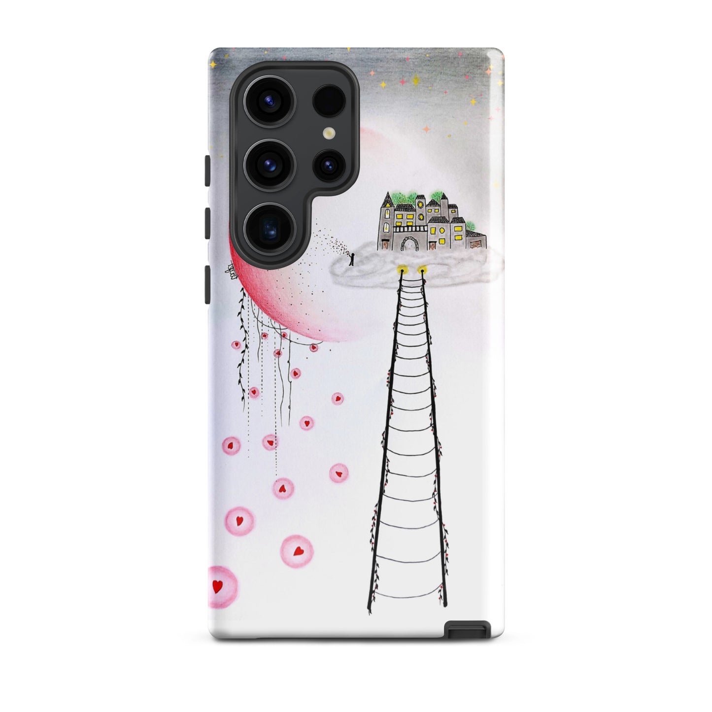Coque solide pour Samsung® "Soyez le changement que vous voulez voir dans le monde""