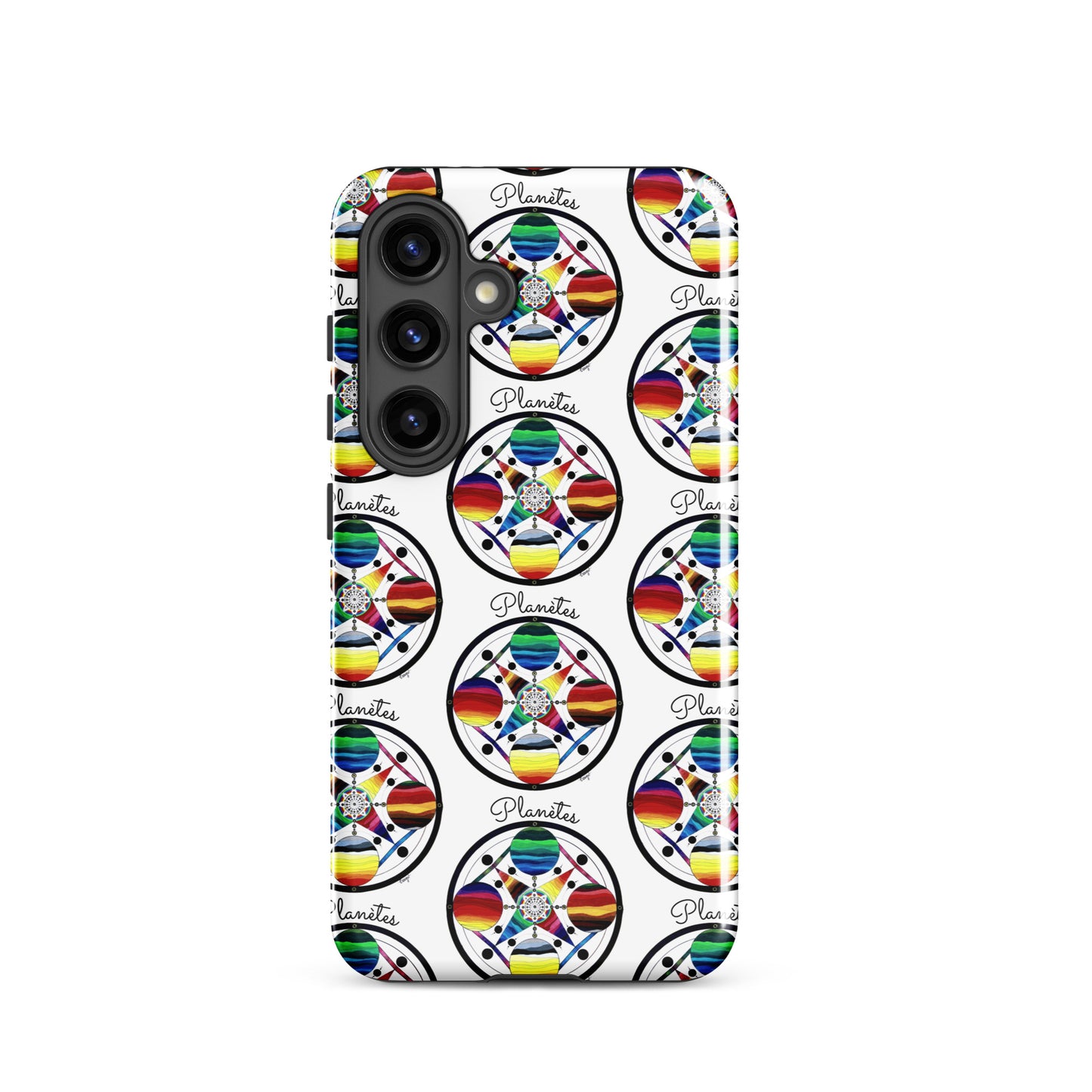 Coque solide pour Samsung® "Planètes"