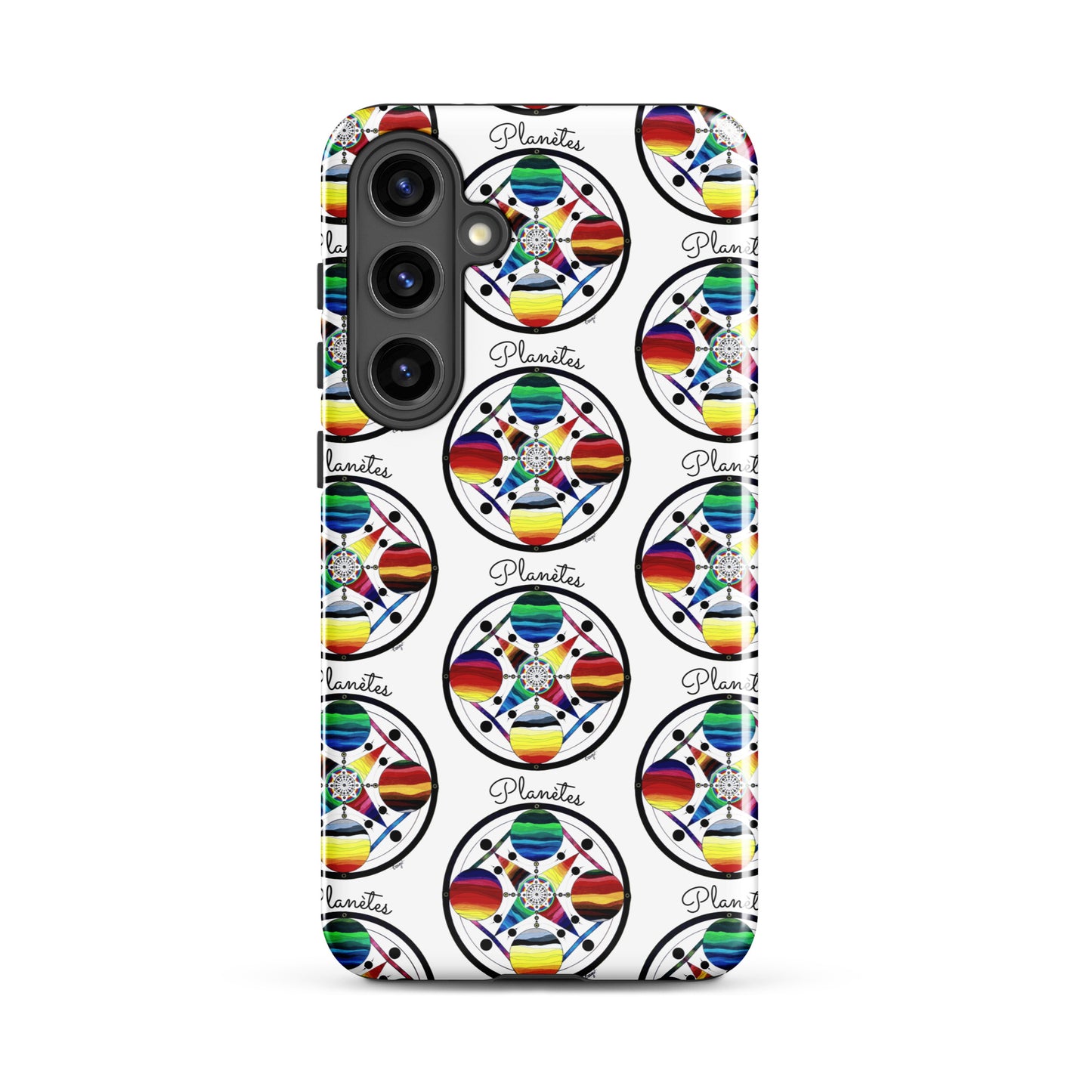 Coque solide pour Samsung® "Planètes"