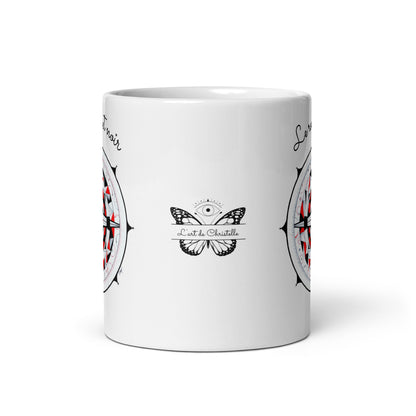 Tasse "Le rouge et noir"