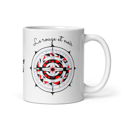 Tasse "Le rouge et noir"